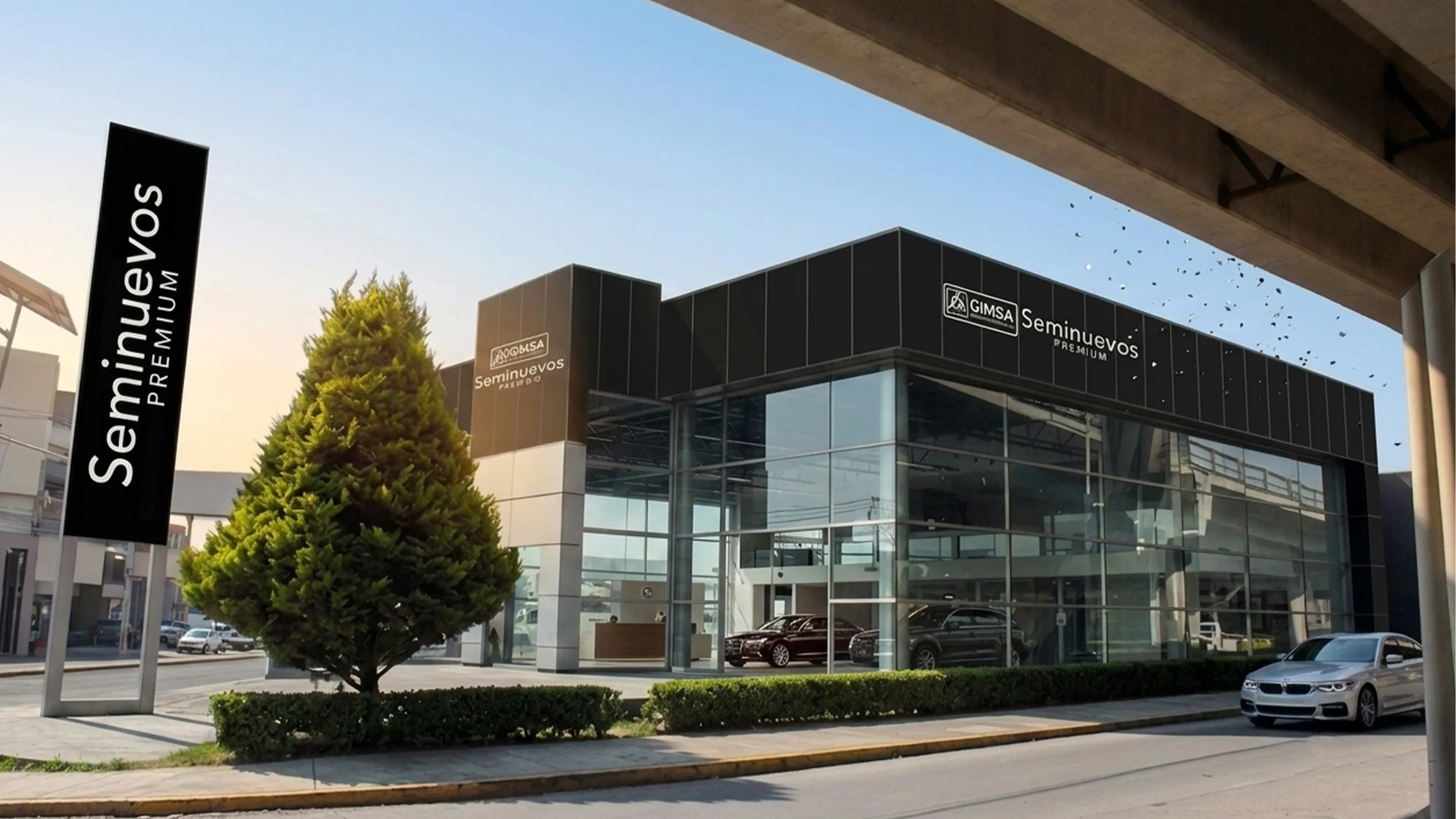 Fachada de Seminuevos Premium
